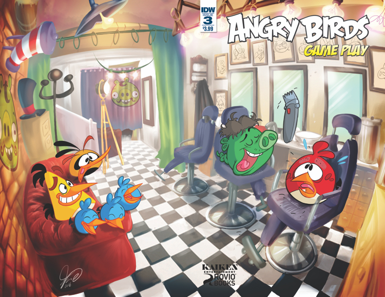ANGRY BIRDS COMICS GAME PLAY #3