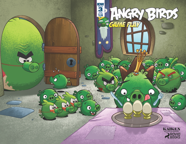 ANGRY BIRDS COMICS GAME PLAY #3 SUBSCRIPTION VAR