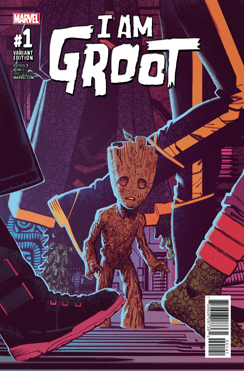 groot guardians of the galaxy comic