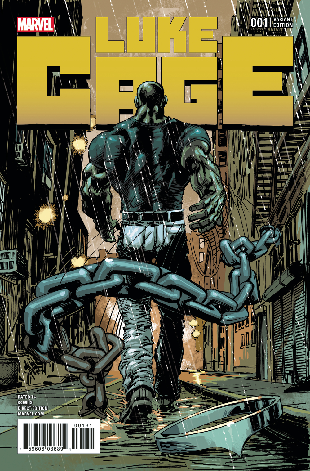 MAR170994 LUKE CAGE 1 N ADAMS VAR Previews World