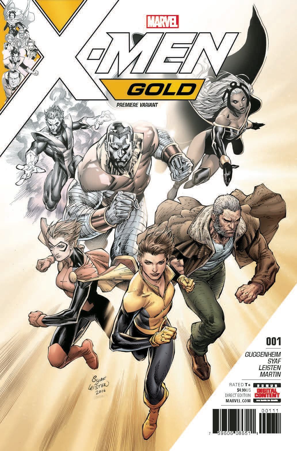 X-MEN GOLD #1 SYAF PREM VAR