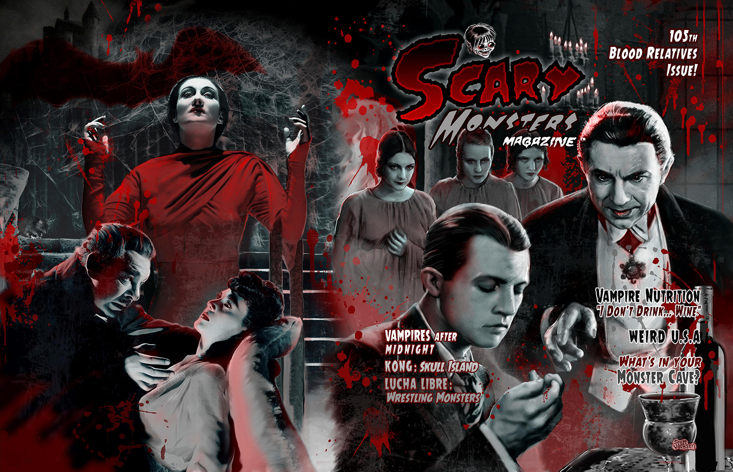 SCARY MONSTERS MAGAZINE #105