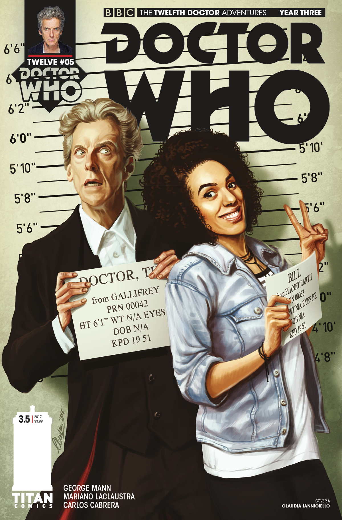 DOCTOR WHO 12TH YEAR THREE #5 CVR A IANNICELLO