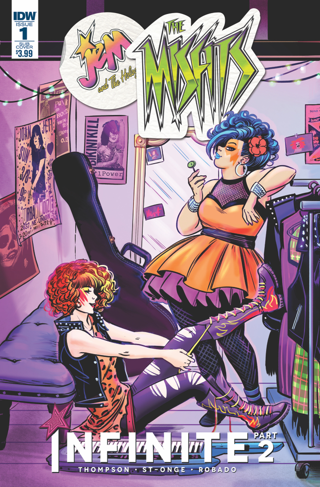 JEM & THE HOLOGRAMS MISFITS INFINITE #1 (OF 3) SUBSCRIPTION