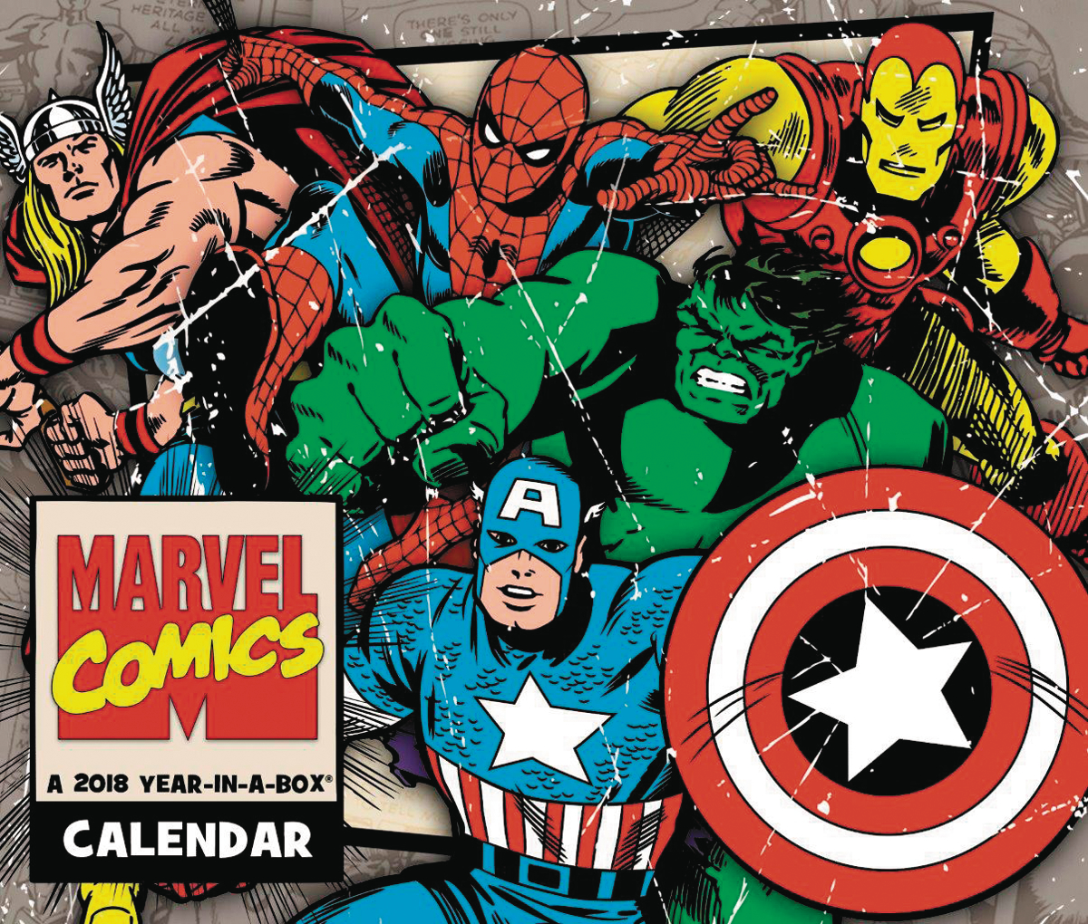 Apr172307 History Of Marvel Comics 2018 Boxed Calendar Previews World