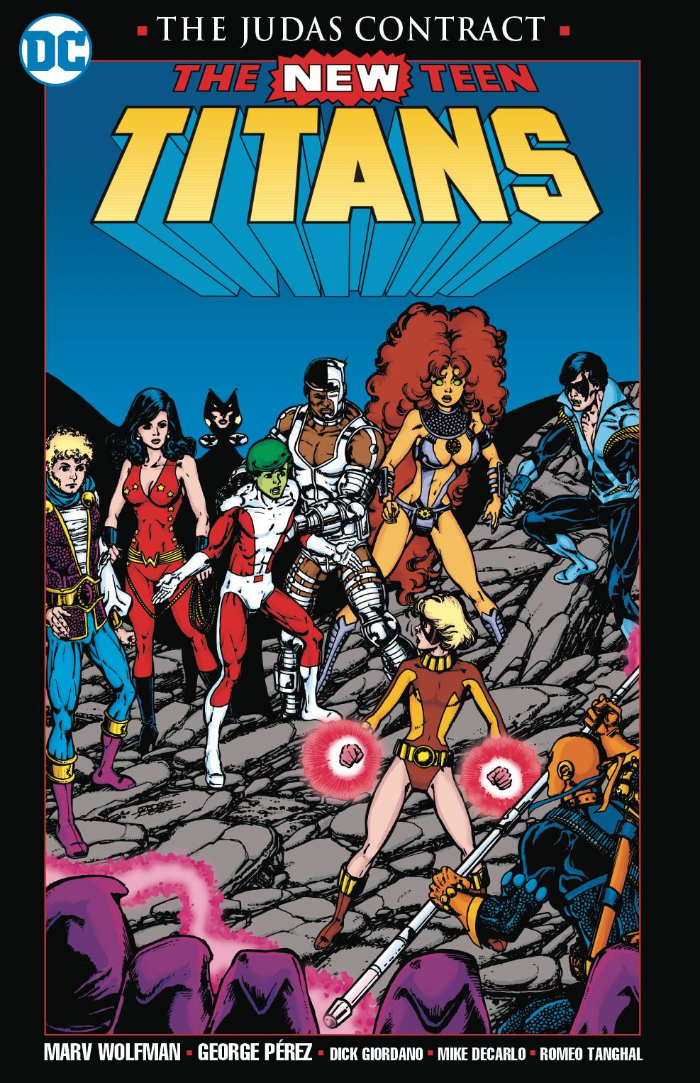 NEW TEEN TITANS THE JUDAS CONTRACT TP NEW PTG