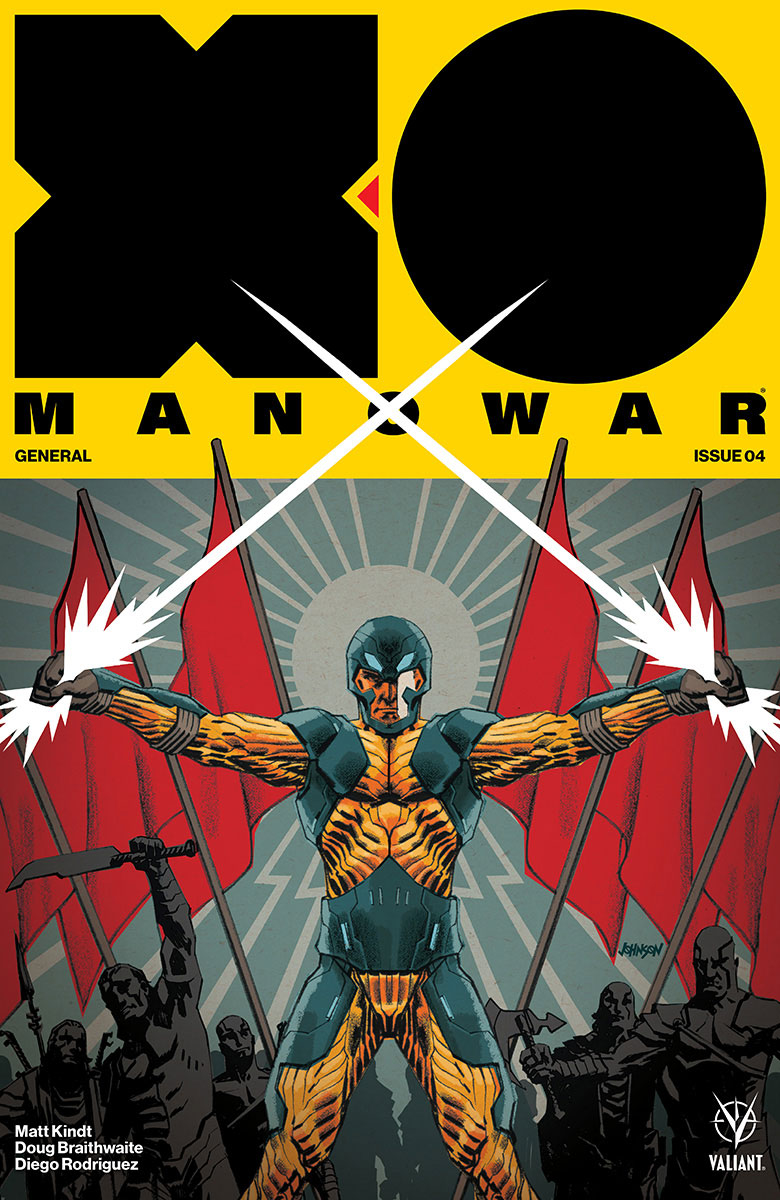 X-O MANOWAR (2017) #4 (NEW ARC) CVR B JOHNSON