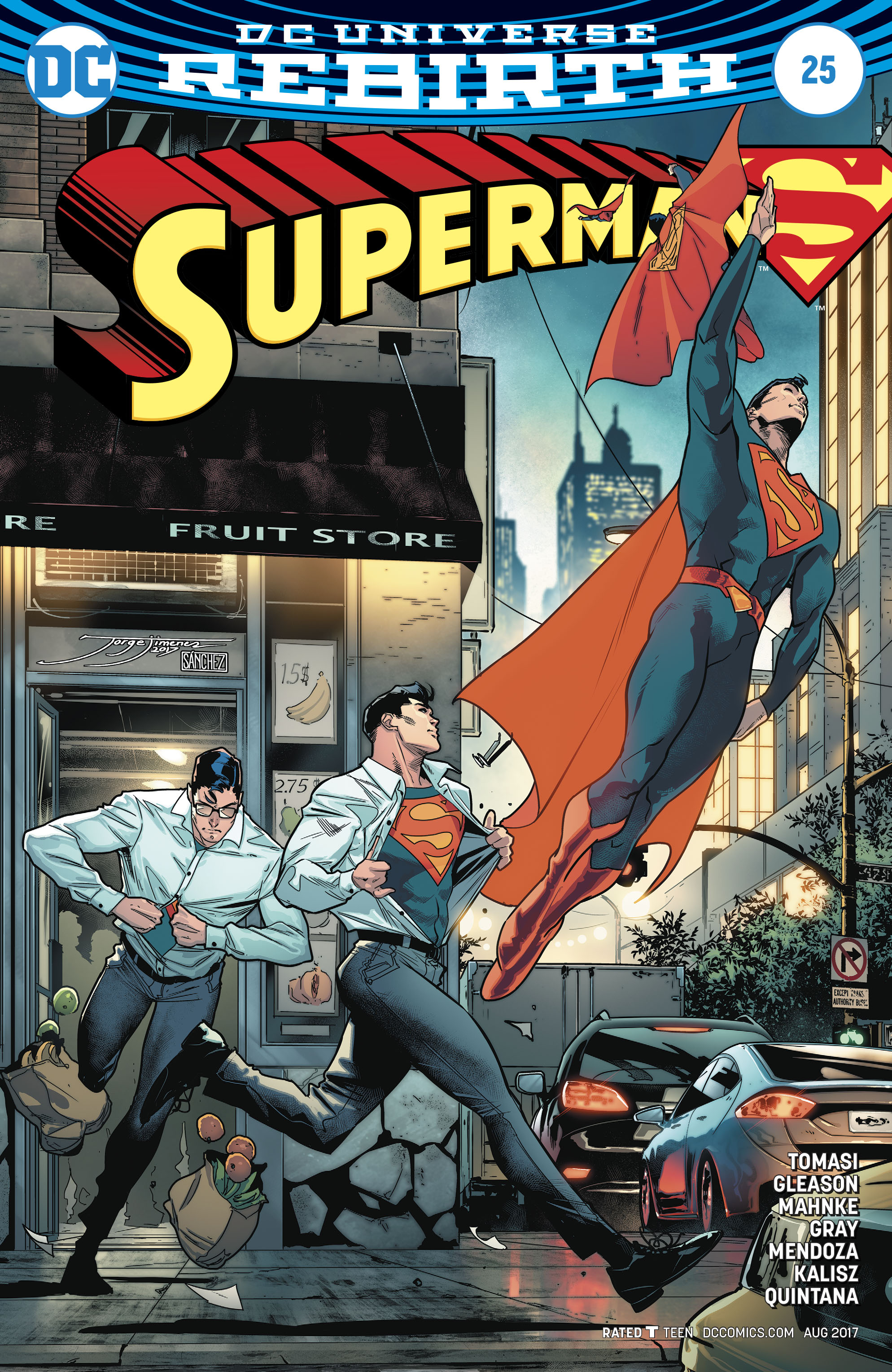 SUPERMAN #25 VAR ED