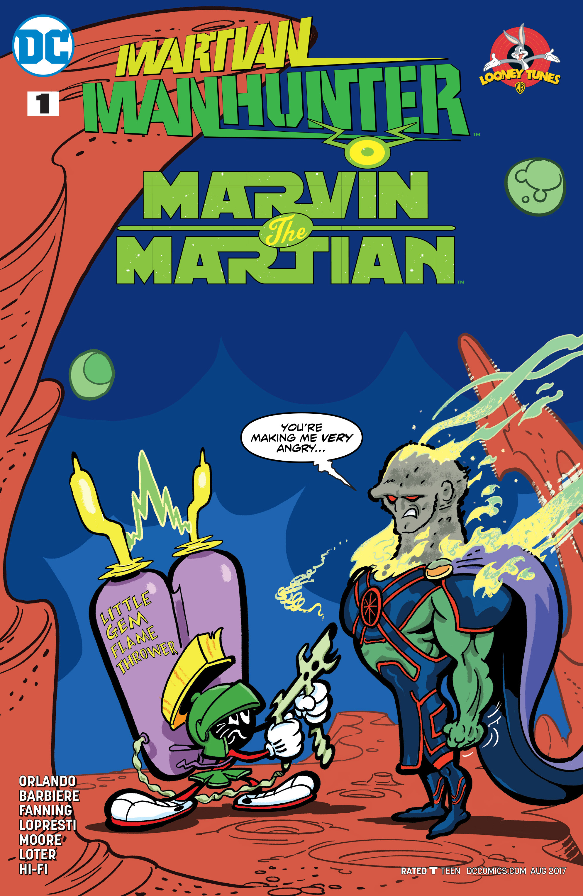 MARTIAN MANHUNTER MARVIN THE MARTIAN SPECIAL #1 VAR ED