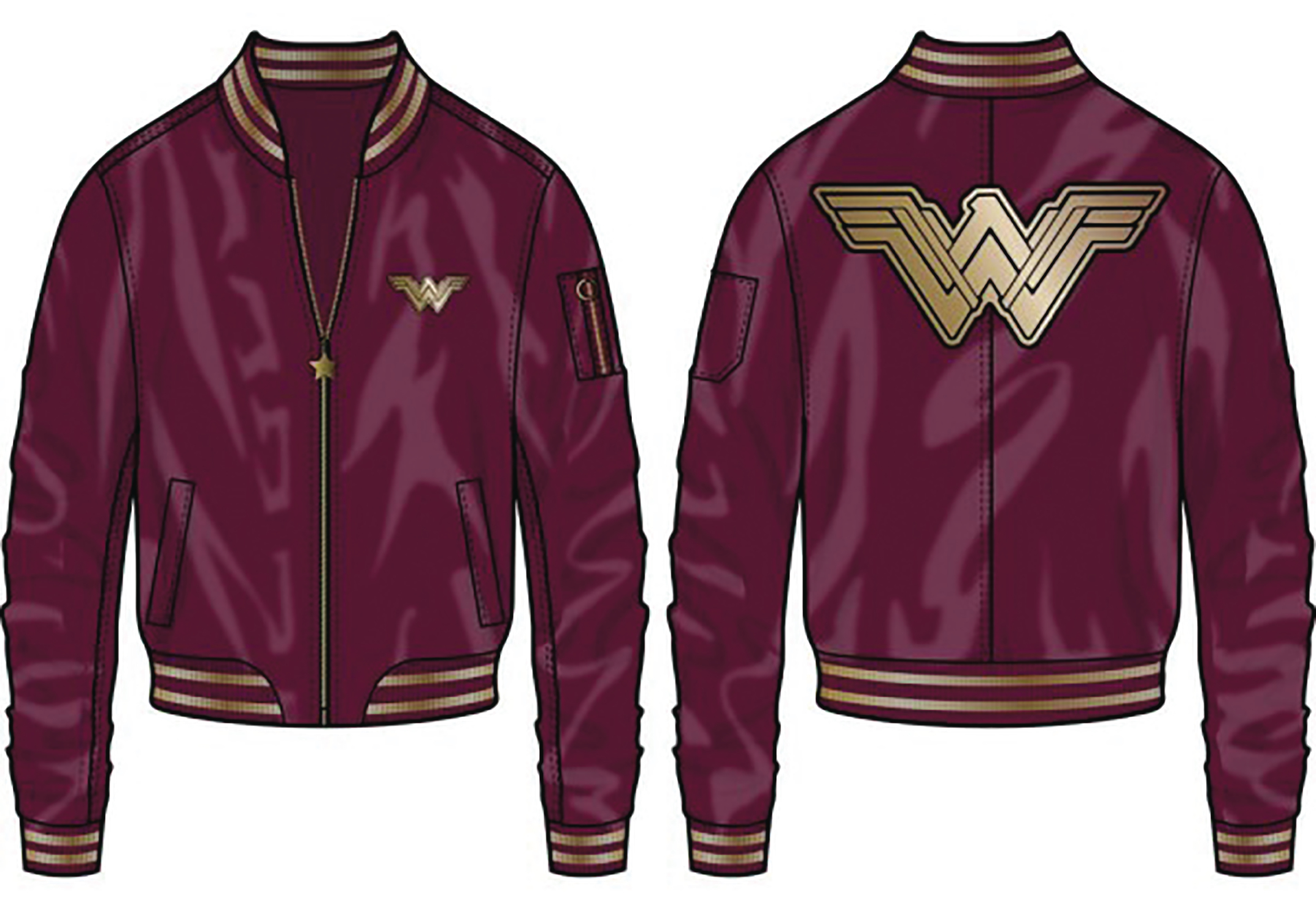 Wonder deals woman jacket