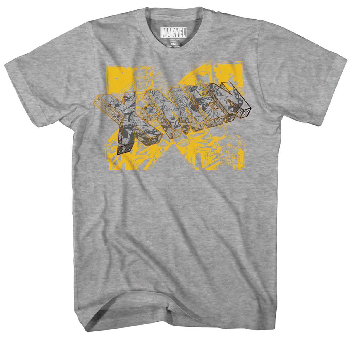 MAY172329 - X-MEN GOLD TEAM GOLD FOIL HEATHER GREY T/S XXL - Previews World