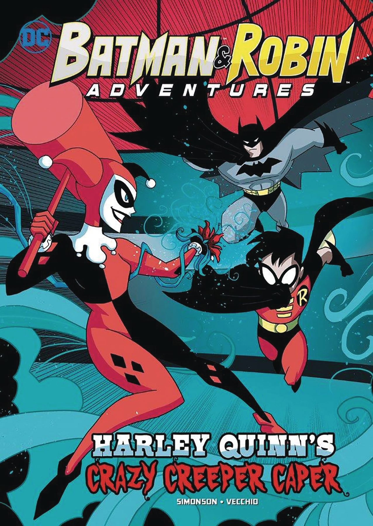 Harley and robin in the deal comic