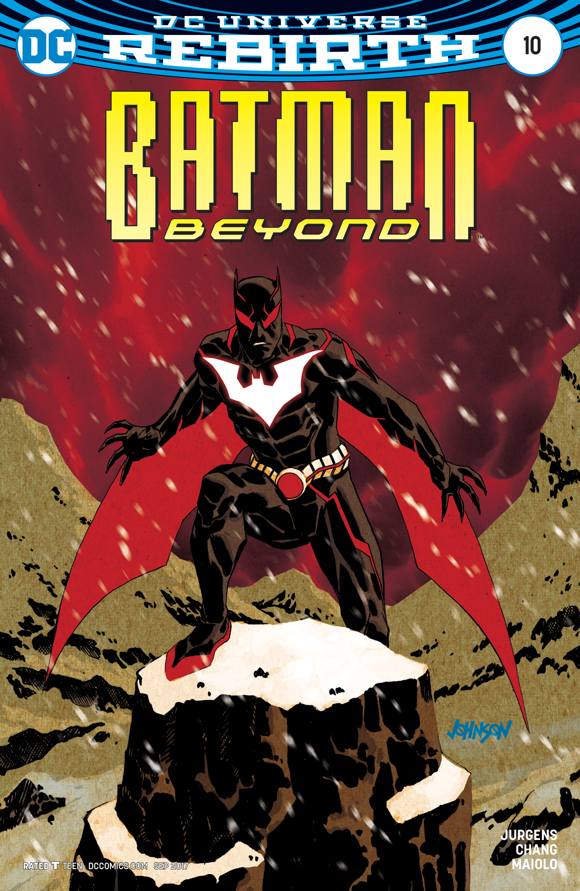MAY170210 - BATMAN BEYOND #10 VAR ED - Previews World