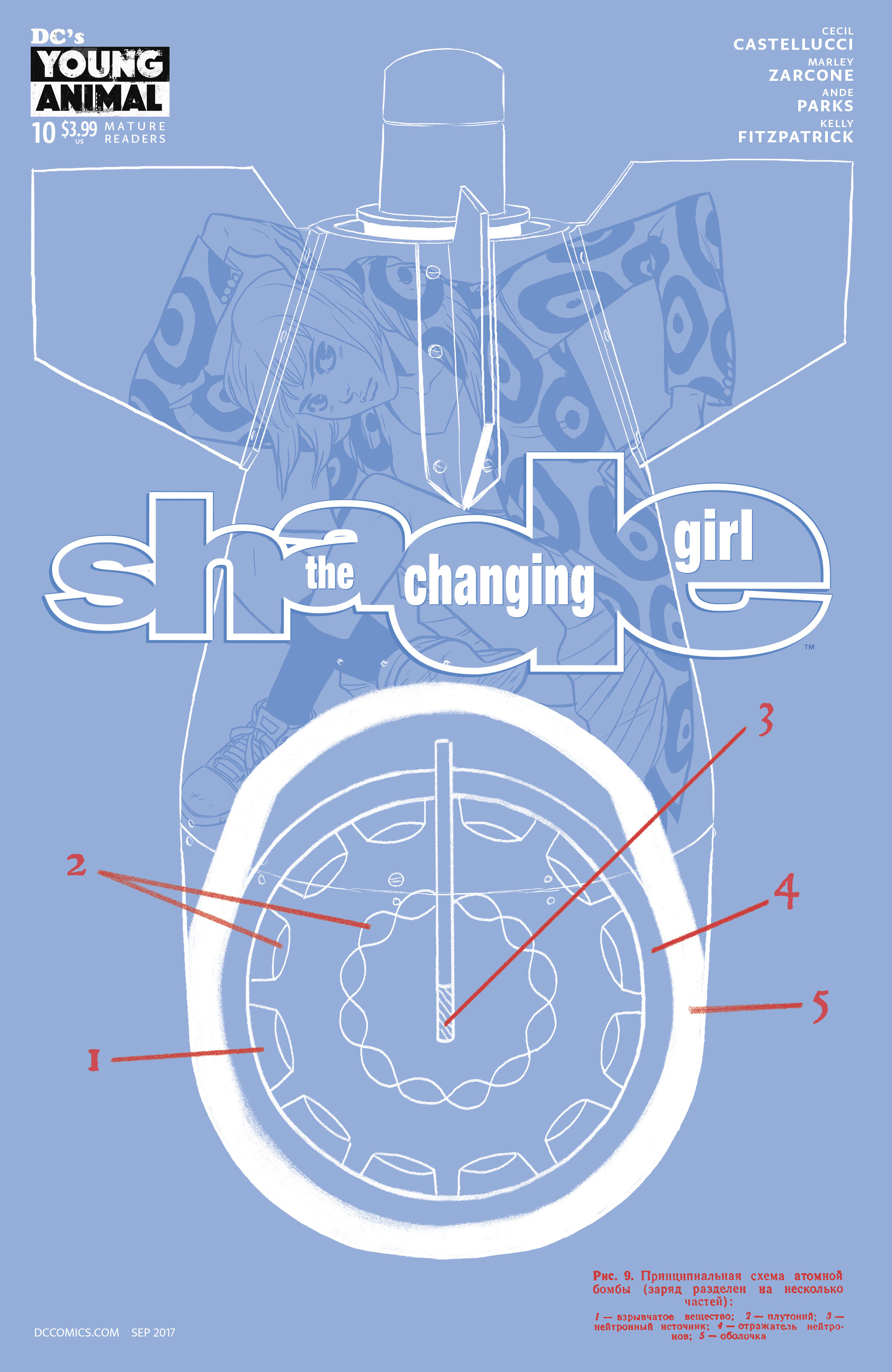 SHADE THE CHANGING GIRL #10 (MR)