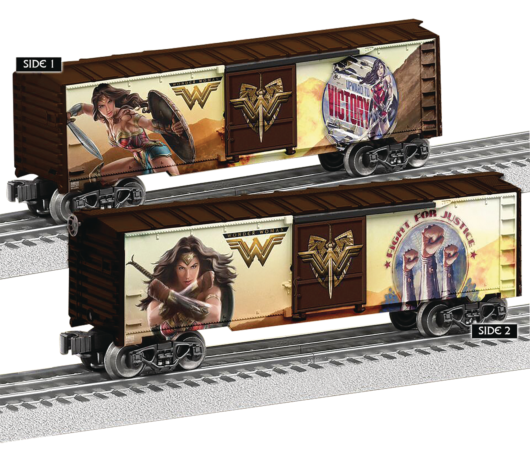 WONDER WOMAN MOVIE TRAIN BOXCAR (MAR178209)