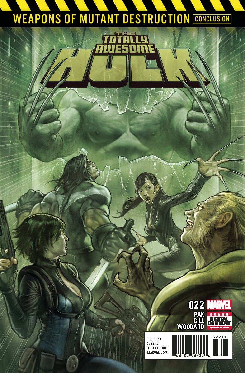 TOTALLY AWESOME HULK #22 WMD
