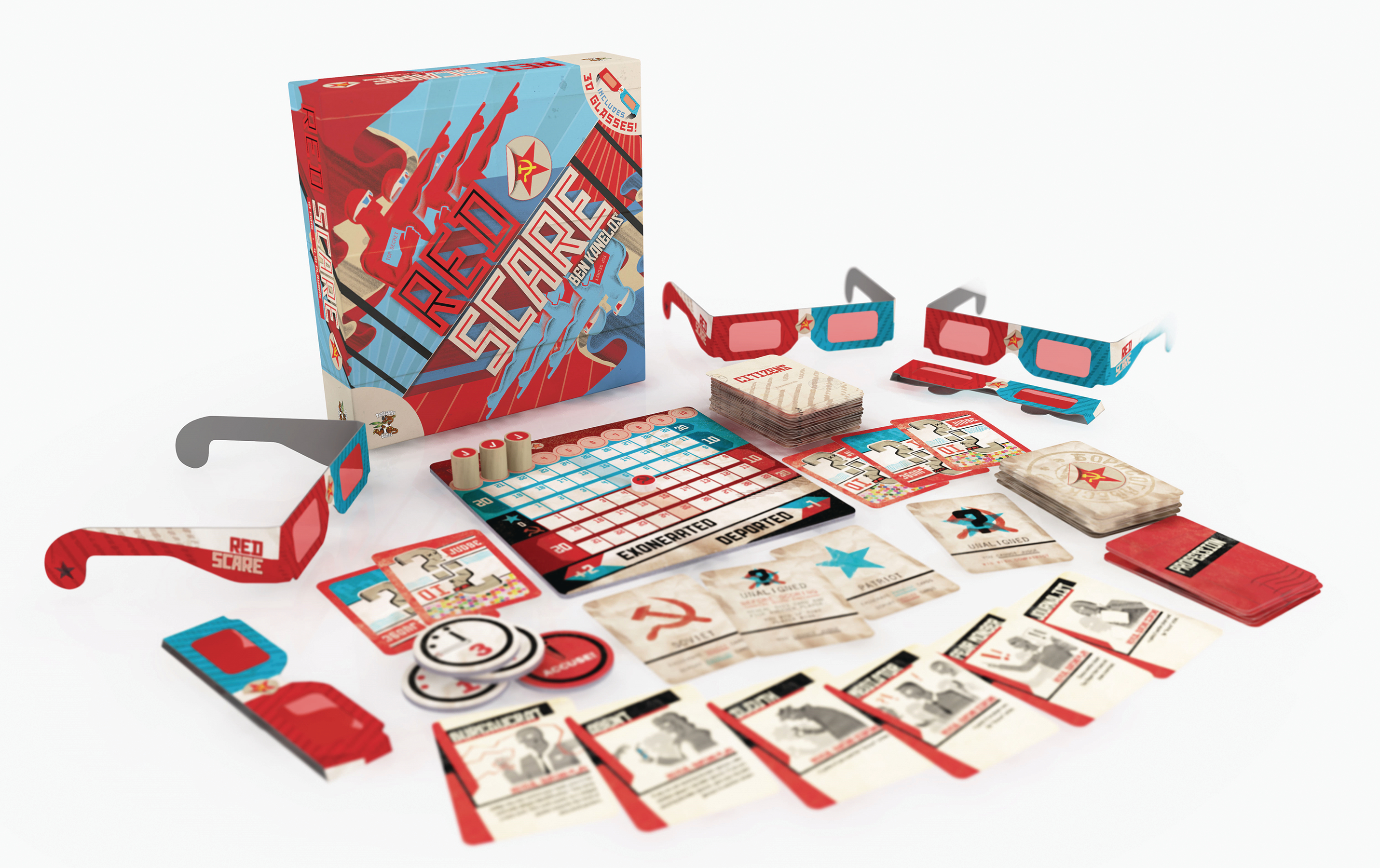 RED SCARE BOARD GAME