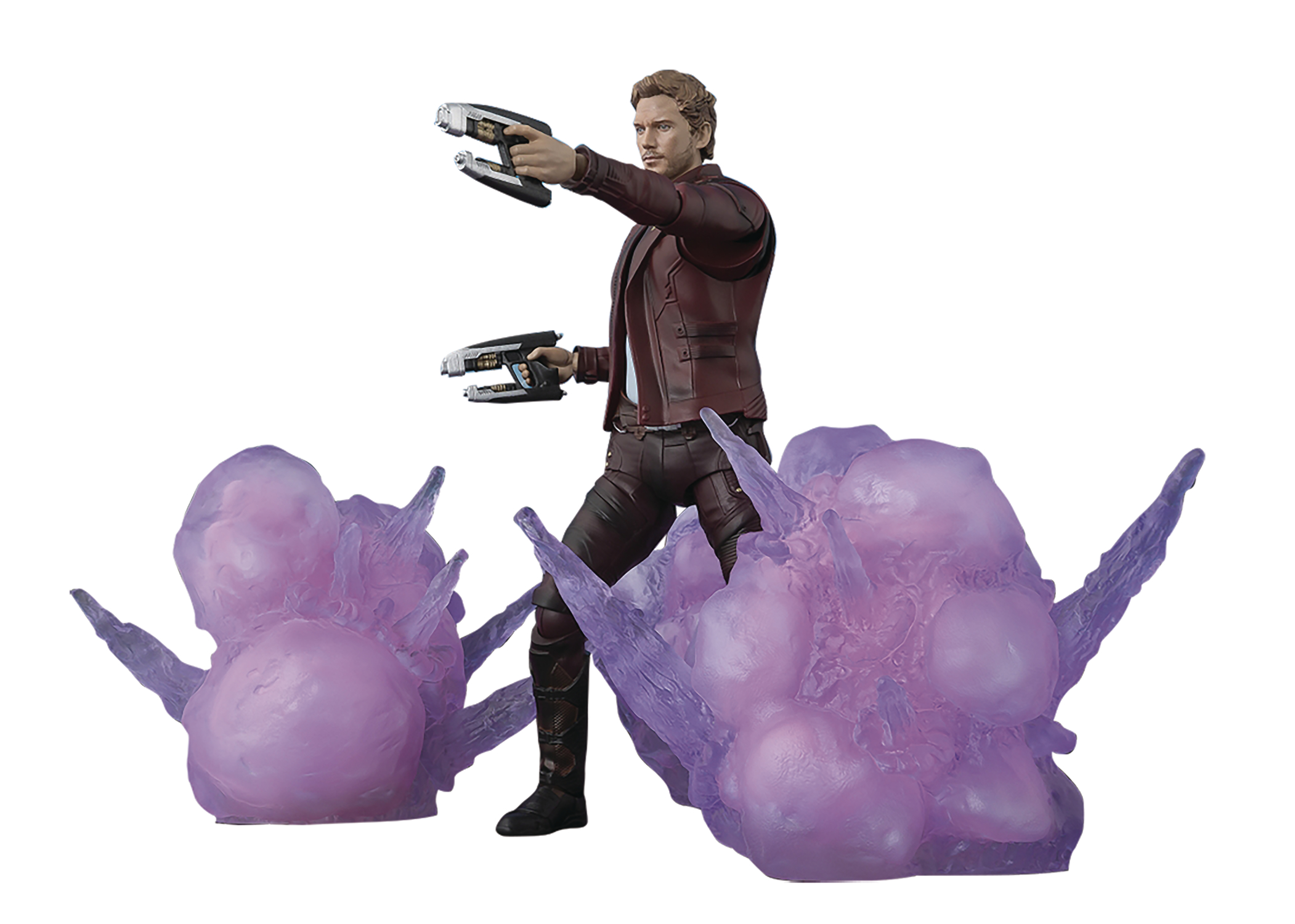 GOTG2 STAR-LORD W/ EXPLOSION S.H.FIGUARTS (Net)