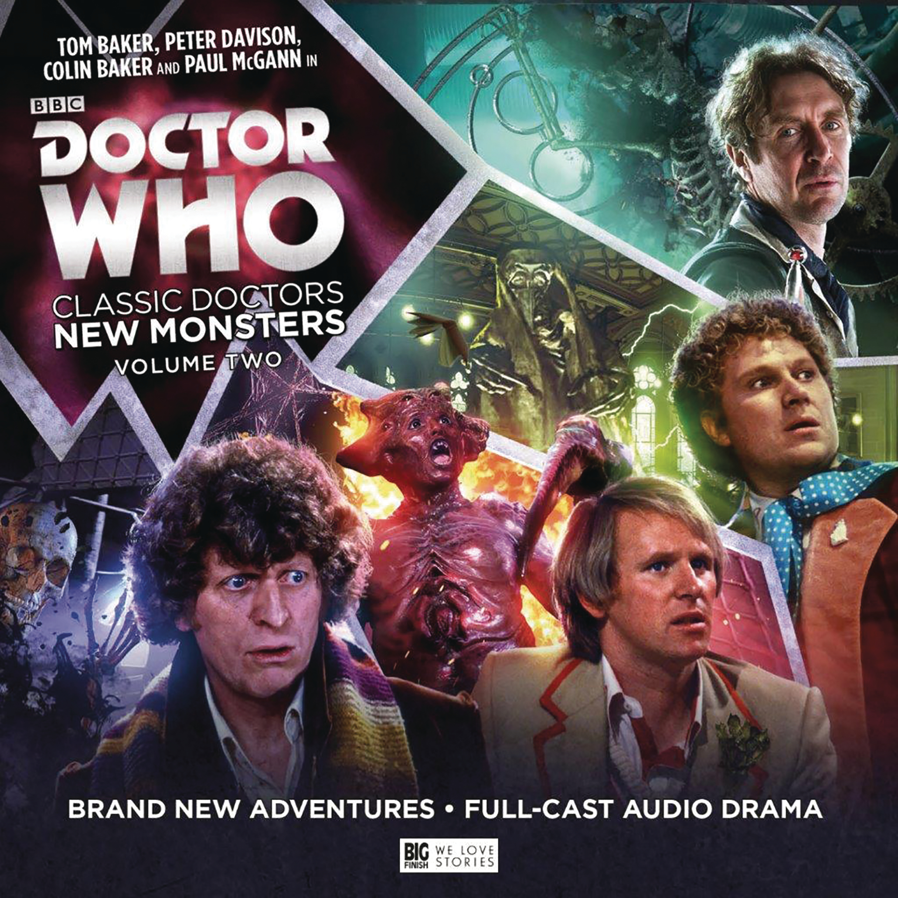 DOCTOR WHO CLASSIC DOCTORS NEW MONSTER 2 AUDIO CD