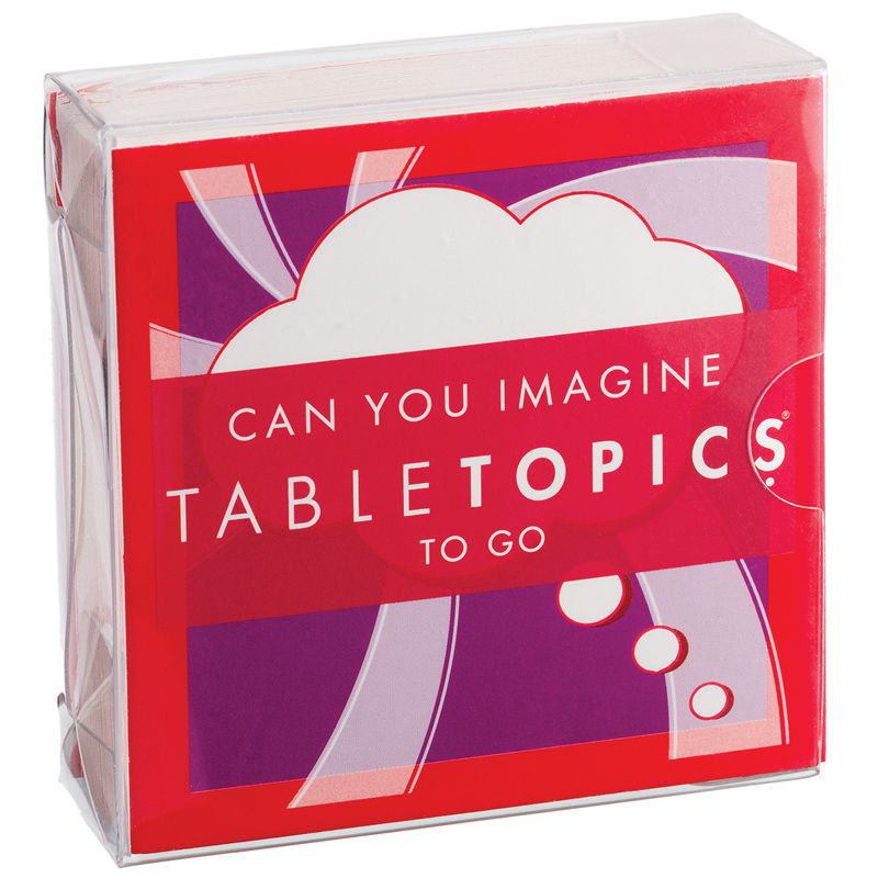 FEB179066 TABLE TOPICS TO GO CAN YOU IMAGINE ED Previews World