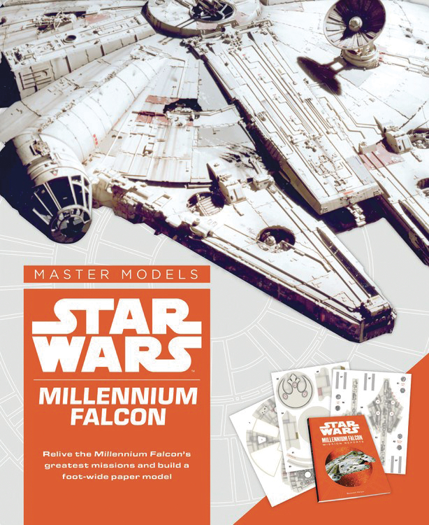 millennium falcon paper model