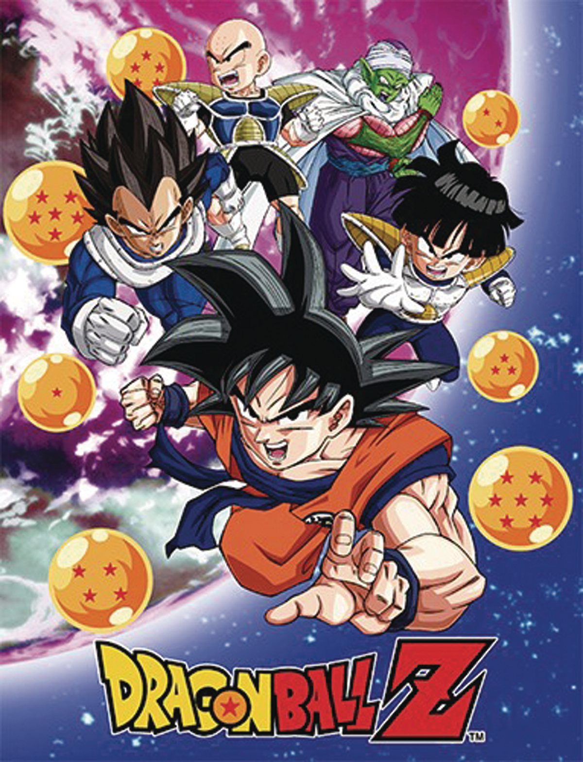 Dragon Ball Super Group 4 Sublimation Throw Blanket