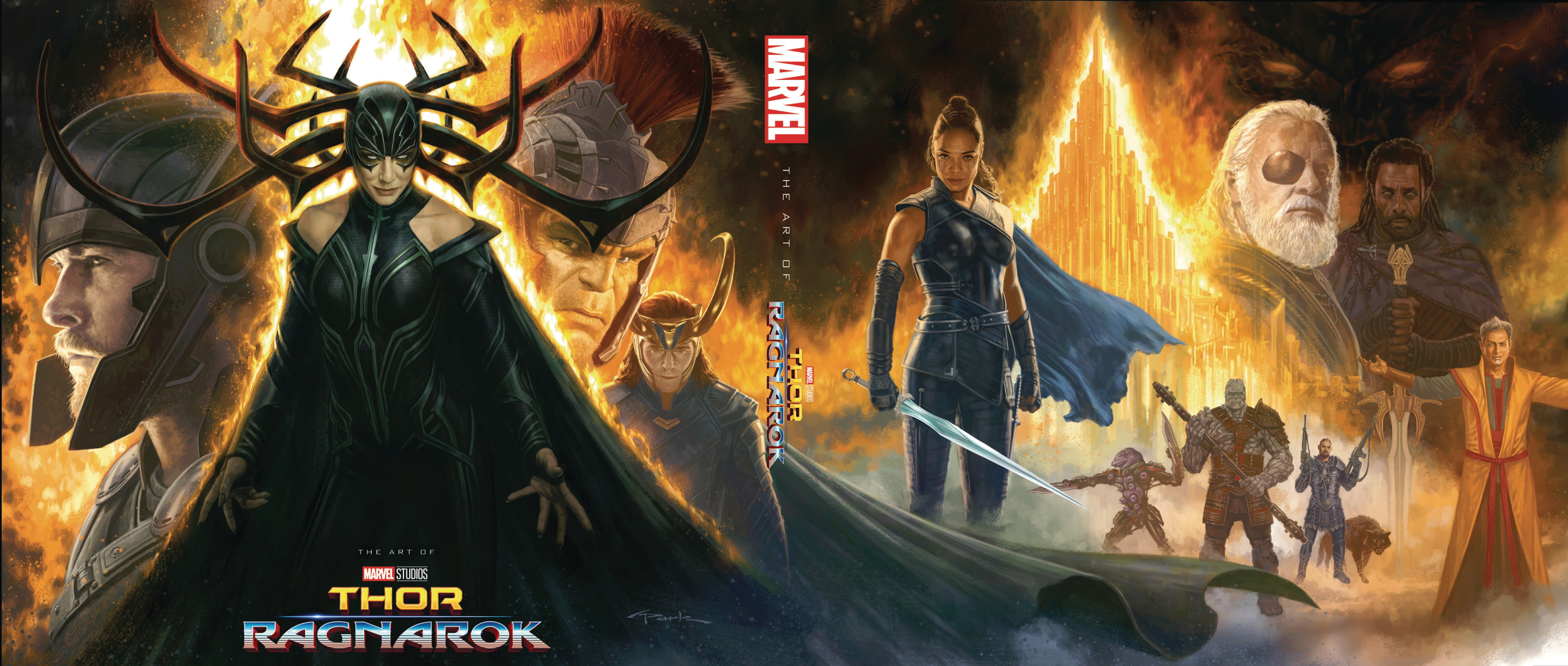 JUL171194 - MARVELS THOR RAGNAROK ART OF MOVIE SLIPCASE HC