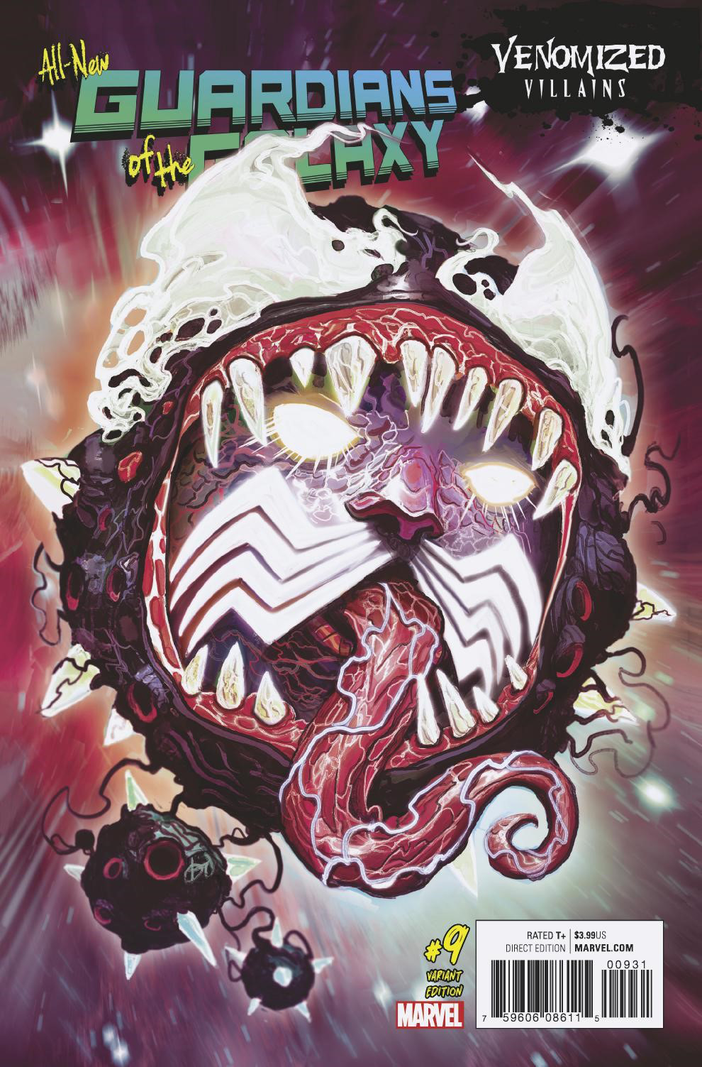 Jul All New Guardians Of Galaxy 9 Venomized Ego Var Previews World