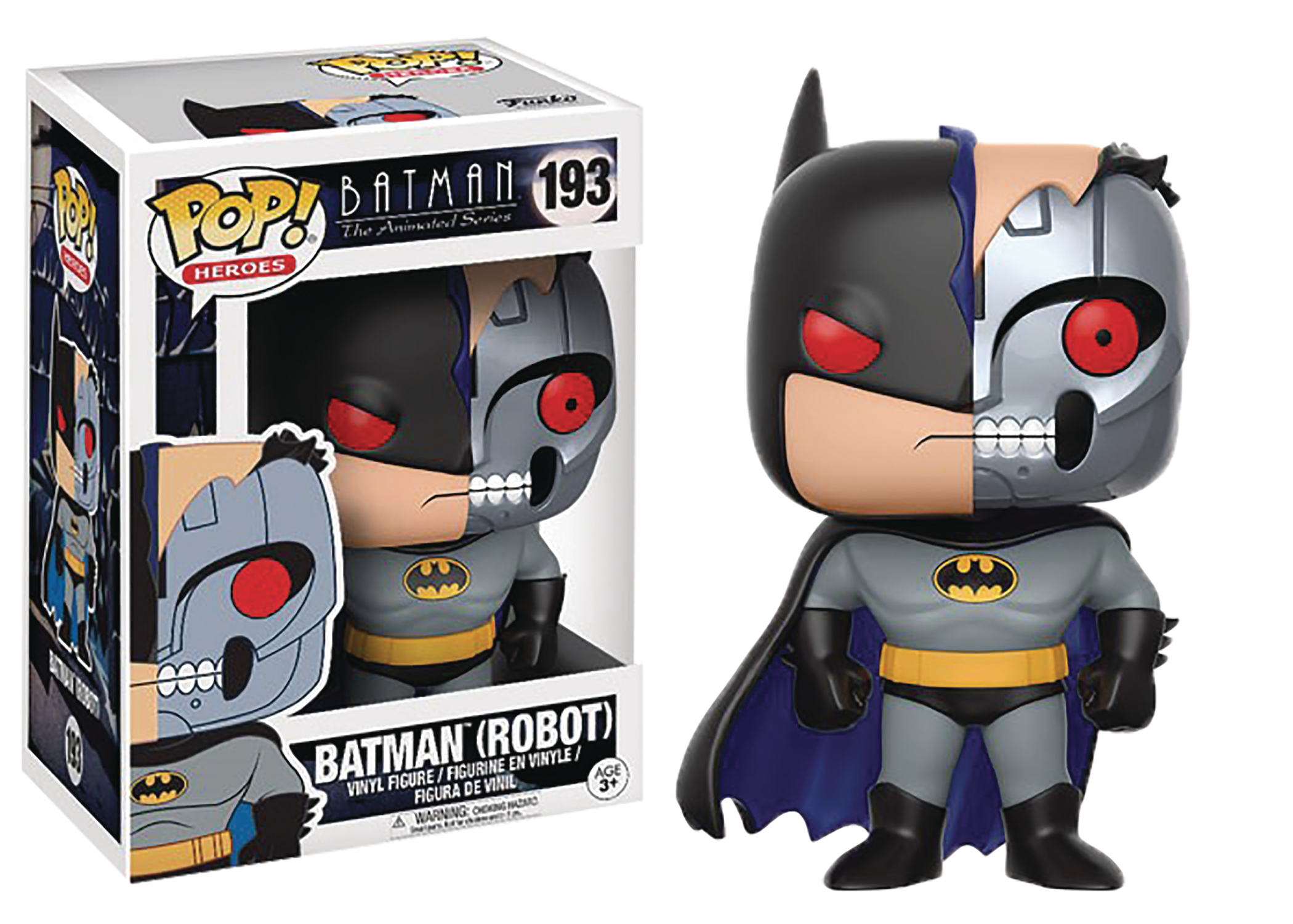 APR178875 - POP BATMAN ANIMATED ROBOT BATMAN VINYL FIGURE - Previews World