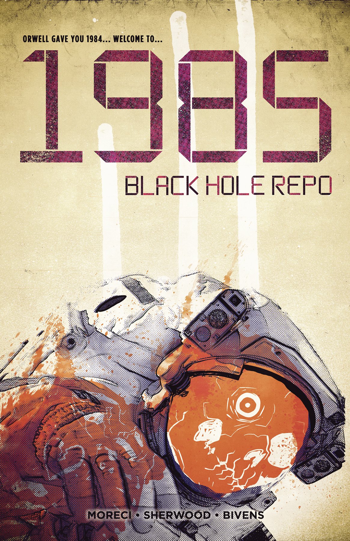 1985 BLACK HOLE REPO #1 CVR B BIVENS