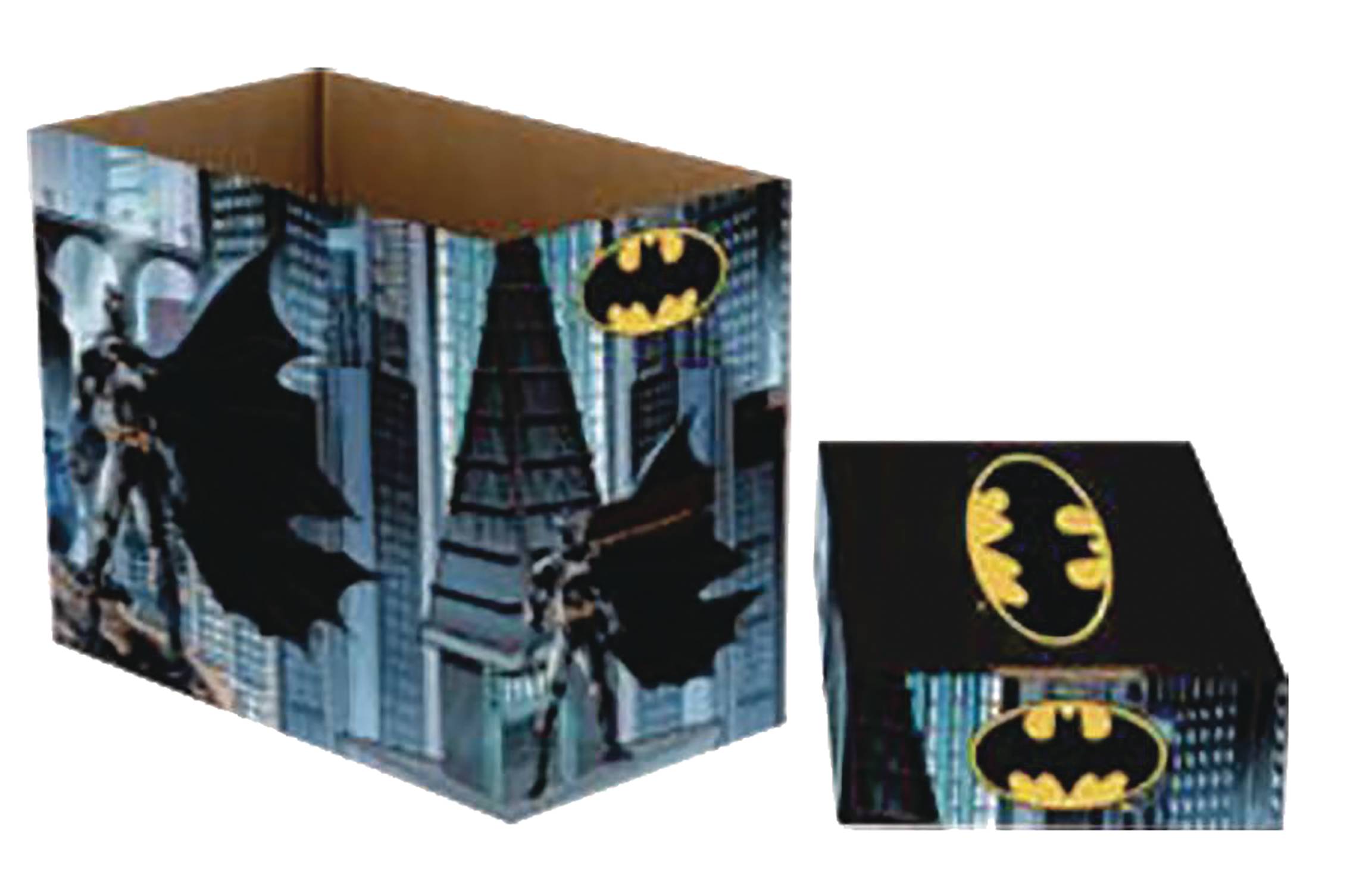 DC COMICS BATMAN 5 PK SHORT COMIC STORAGE BOX (MAY178252) (C