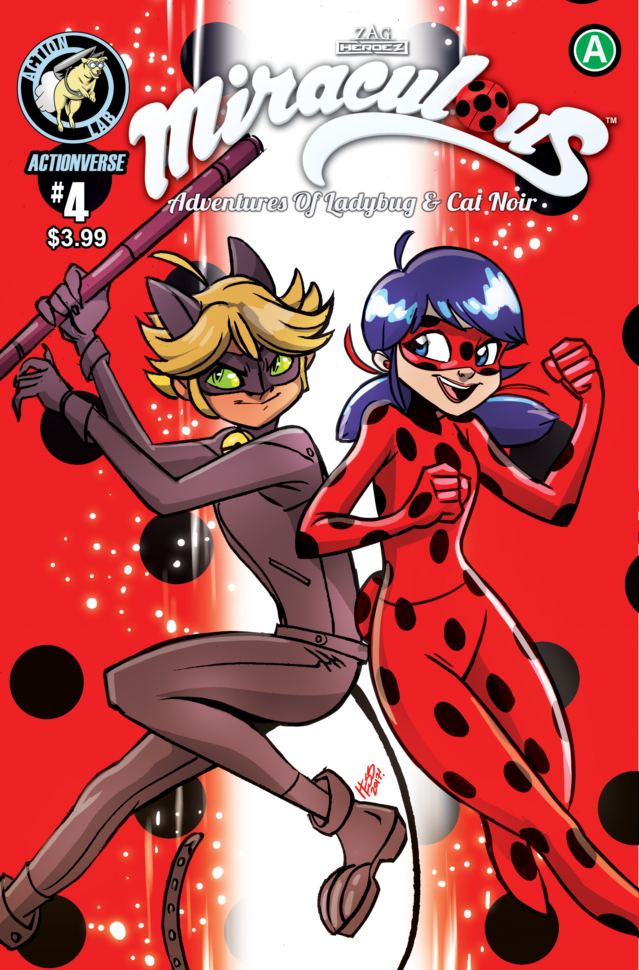 Ladybug and cat noir comic book