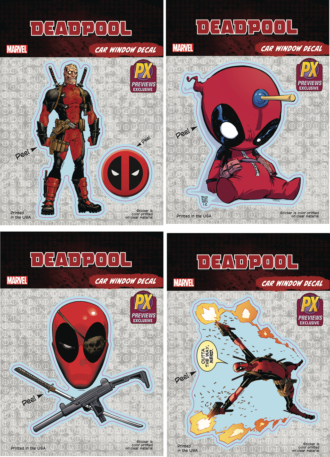 DEADPOOL PX DECAL PACK
