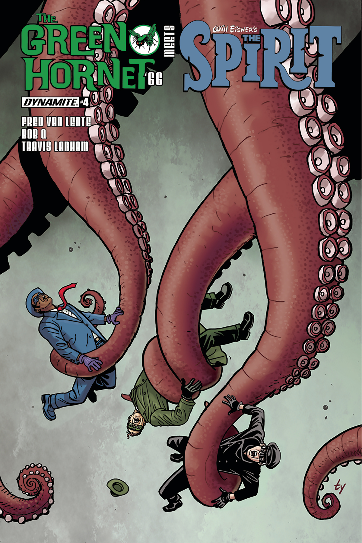 AUG171546 - GREEN HORNET 66 MEETS SPIRIT #4 (OF 5) CVR A TEMPLETON -  Previews World