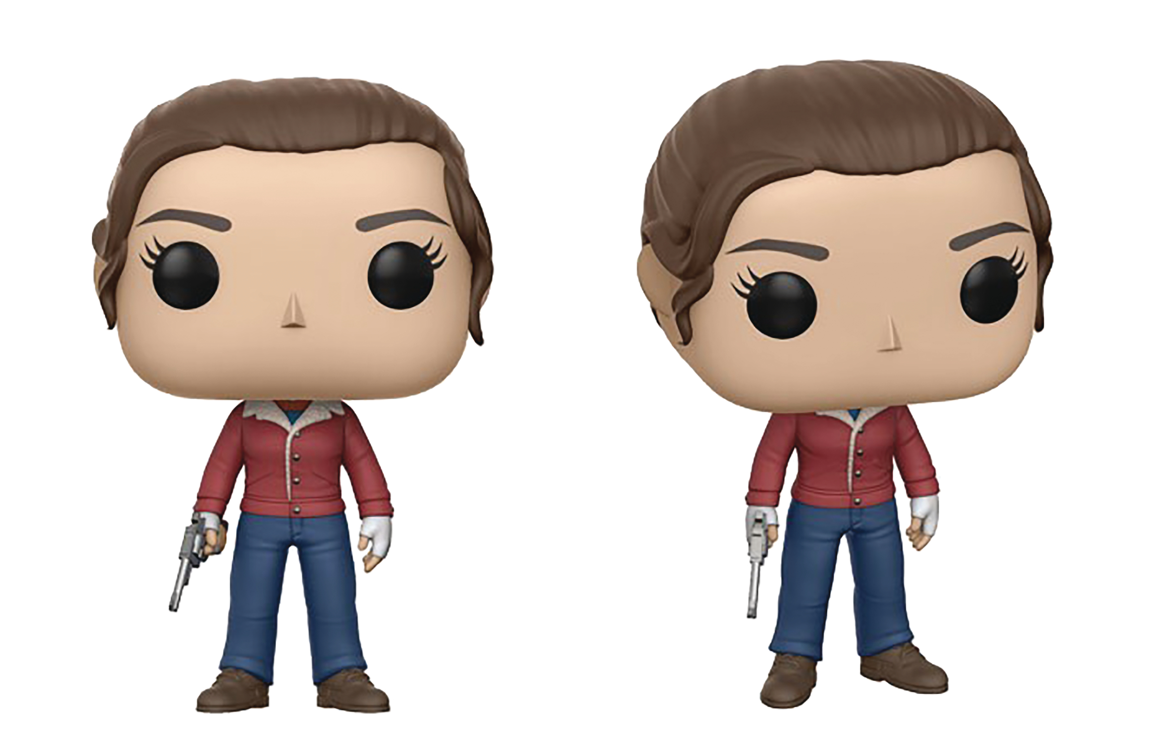 MAY178743 POP STRANGER THINGS NANCY WITH GUN VINYL FIGURE