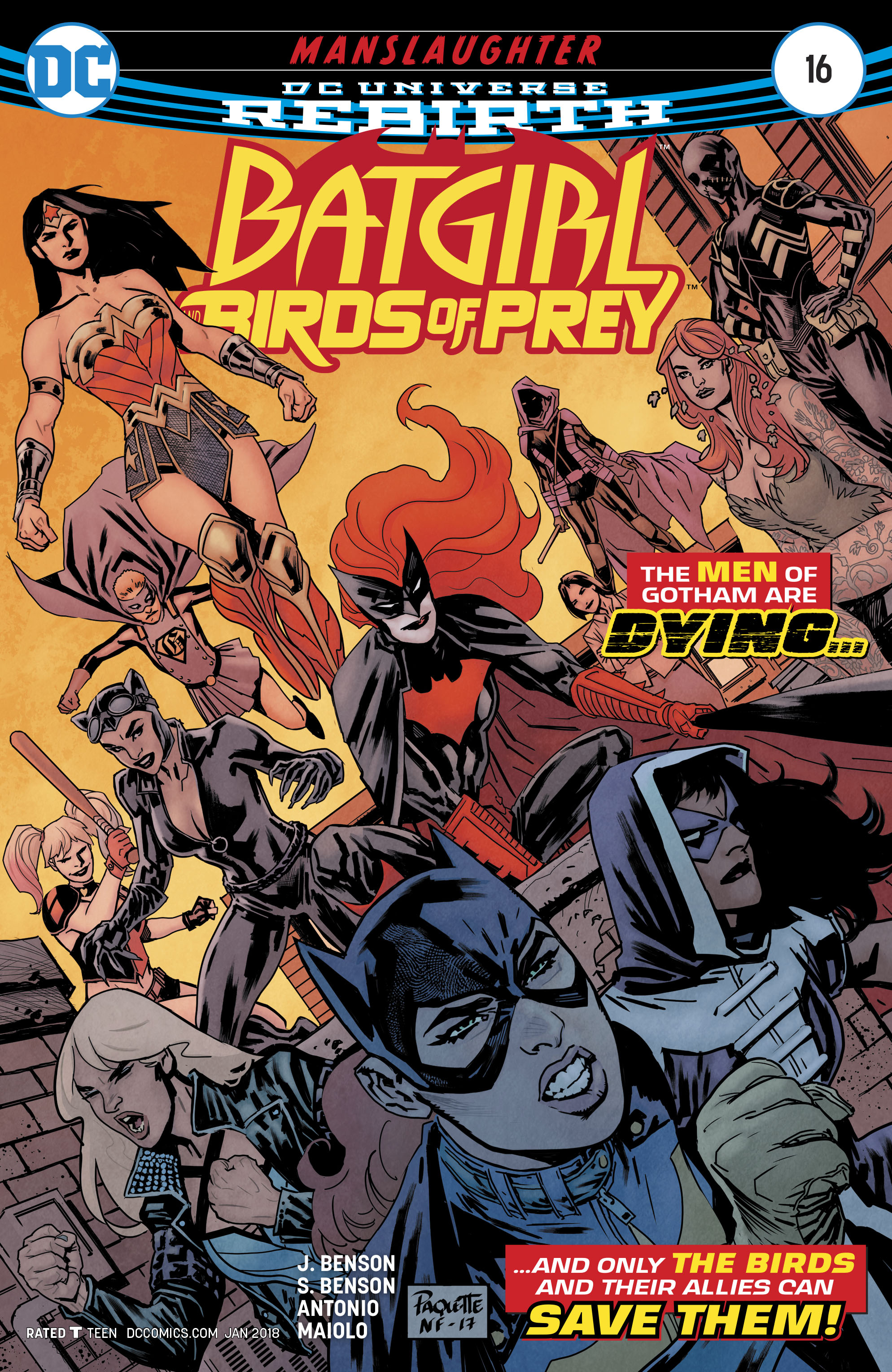 BATGIRL AND THE BIRDS OF PREY #16