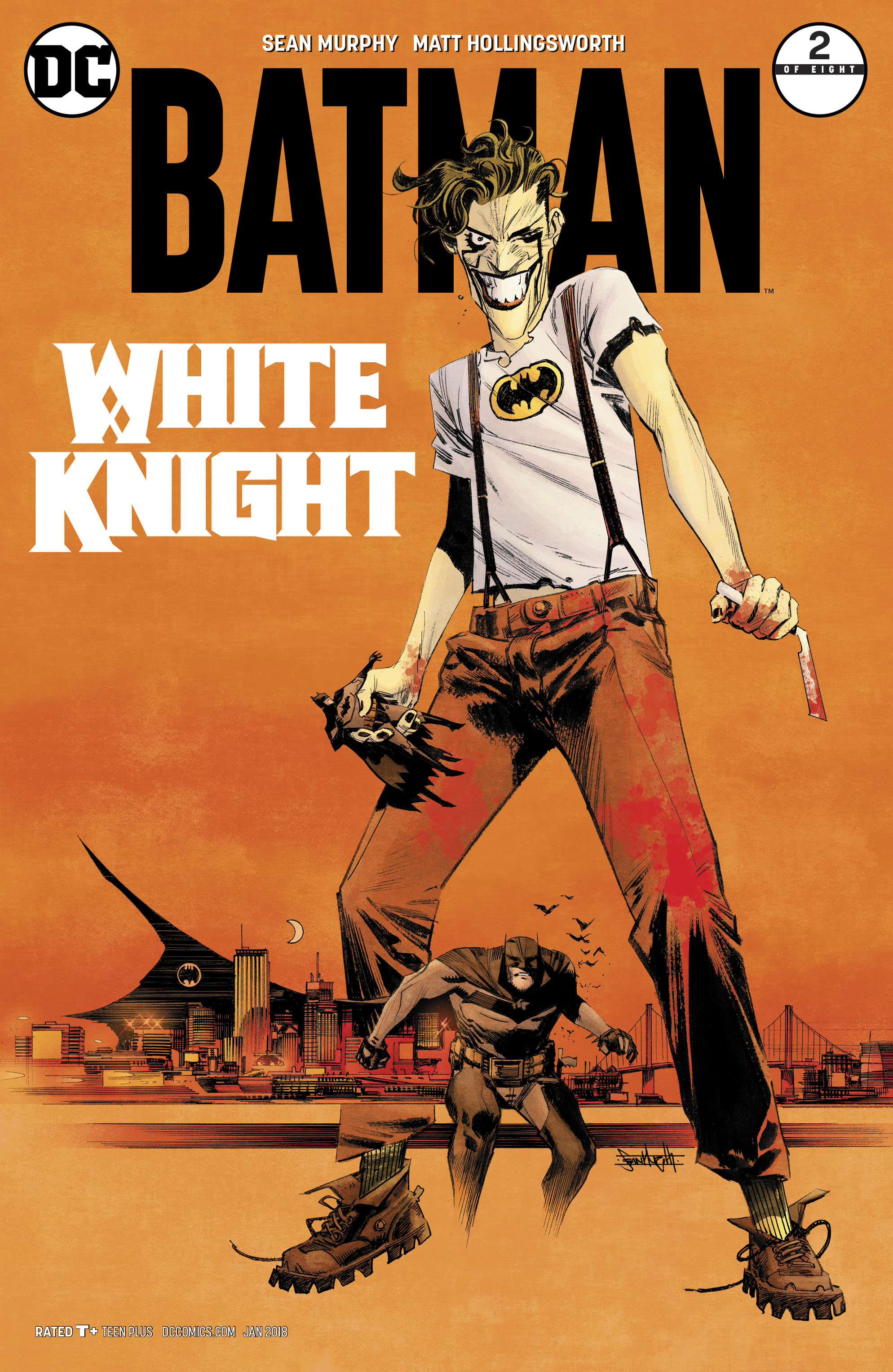 SEP170356 - BATMAN WHITE KNIGHT #2 (OF 8) VAR ED - Previews World