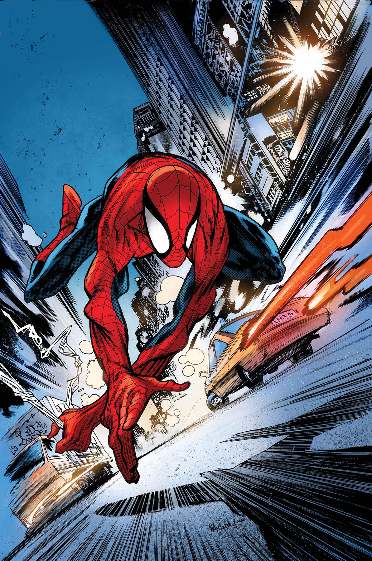 D483 PETER PARKER SPECTACULAR SPIDER-MAN #297 contains a Marvel Value Stamp 
