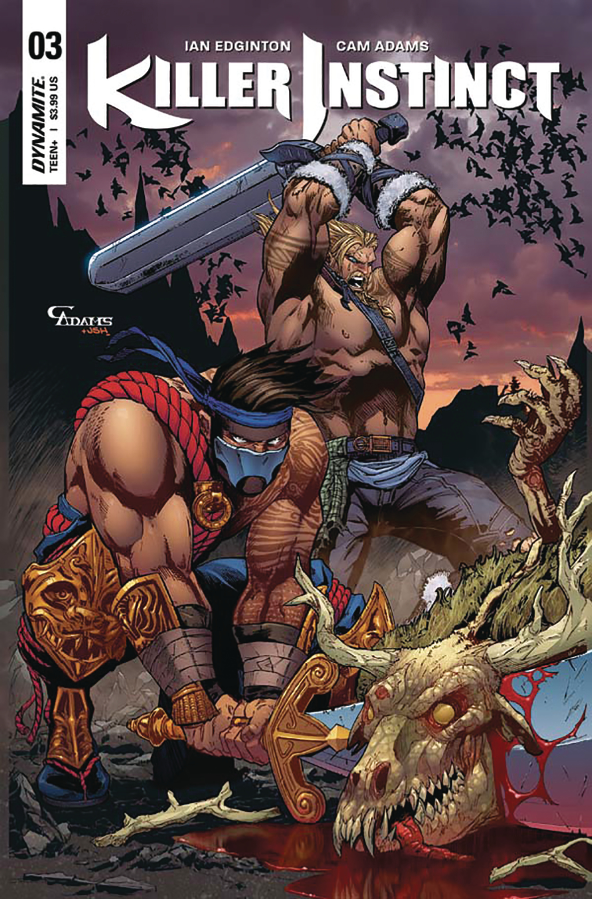 SEP171518 - KILLER INSTINCT #3 CVR C ADAMS EXC SUBSCRIPTION VAR - Previews  World