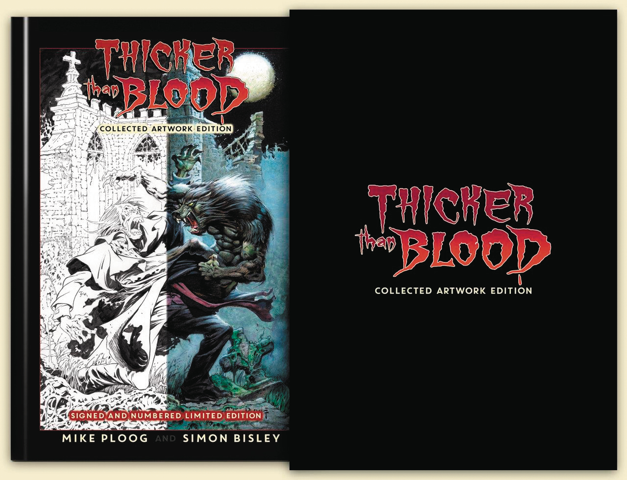 THICKER THAN BLOOD COLLECTED ARTWORK S&N LTD ED