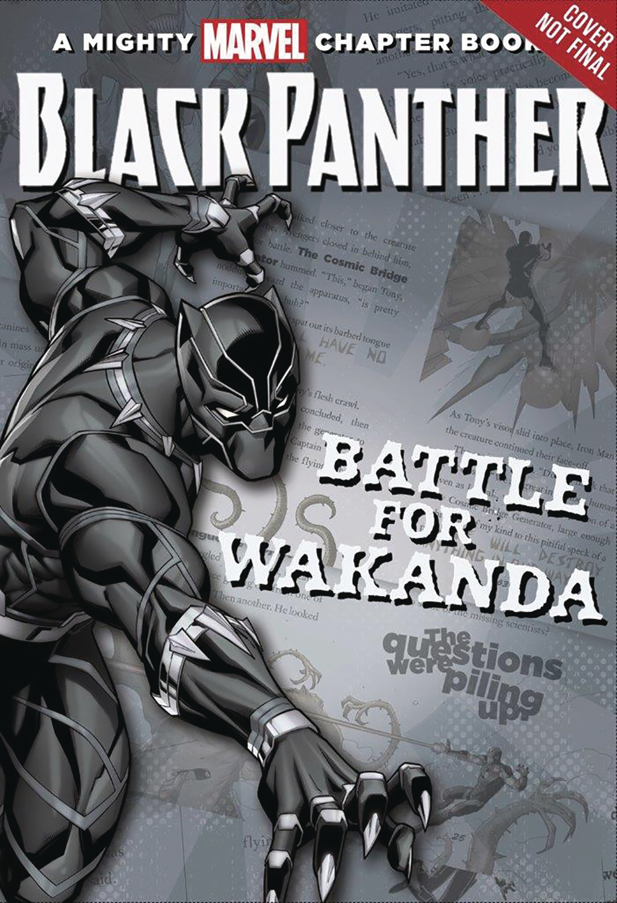 BLACK PANTHER BATTLE FOR WAKANDA YA CHAPTER BOOK