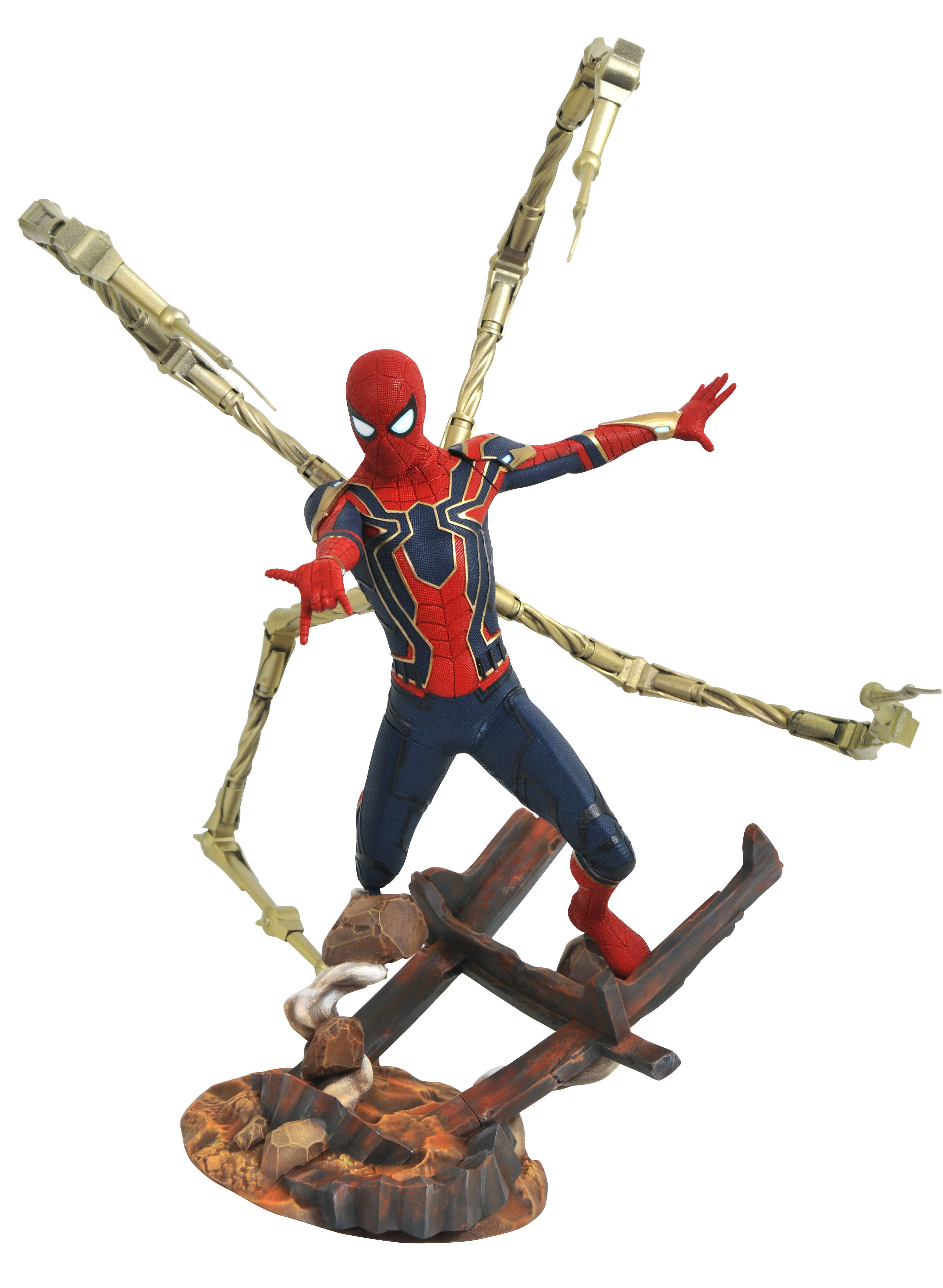 MARVEL PREMIER COLLECTION AVENGERS 3 IRON SPIDER-MAN STATUE