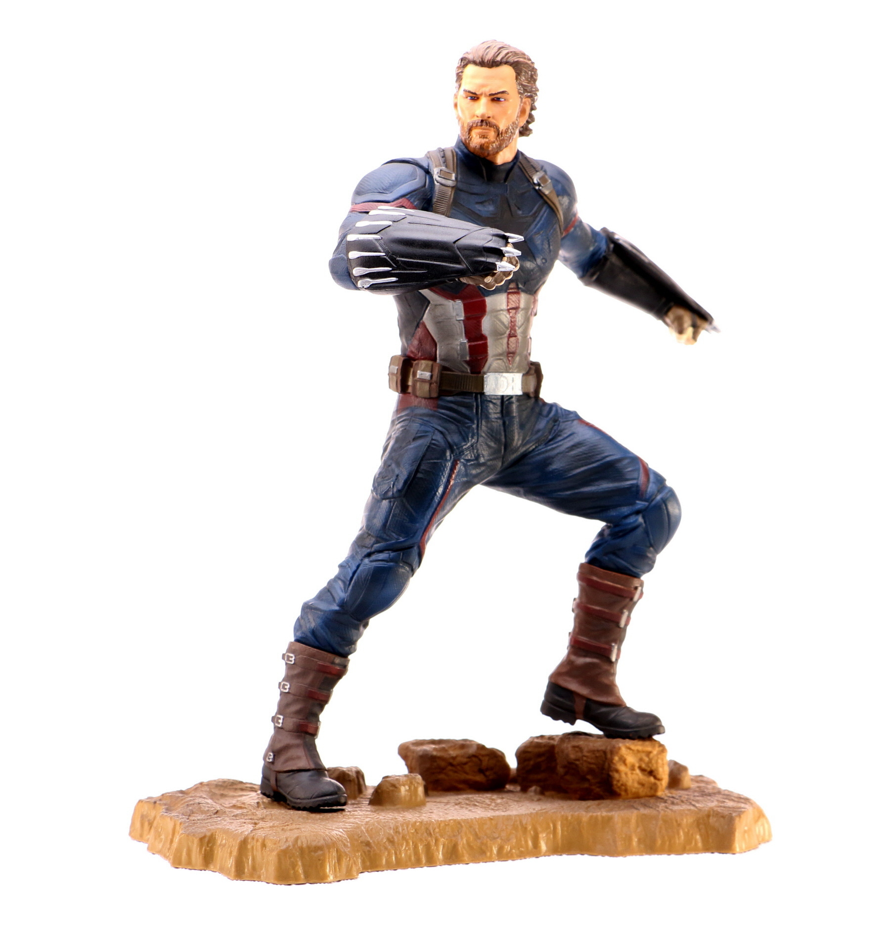 MARVEL GALLERY AVENGERS 3 CAPTAIN AMERICA PVC STATUE