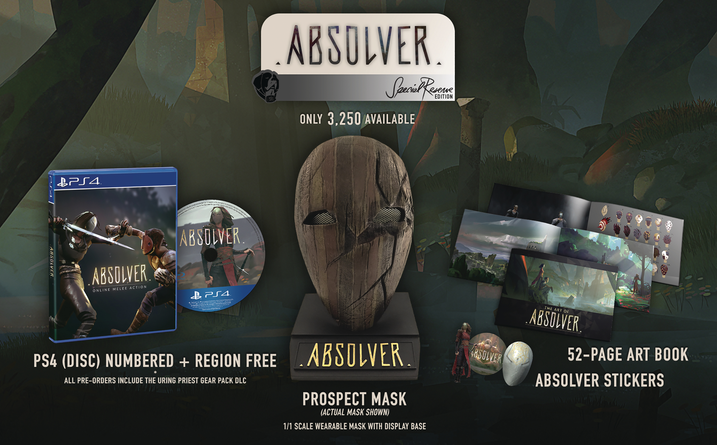 NOV172610 ABSOLVER PS4 PROSPECT MASK ED BUNDLE SET Previews World