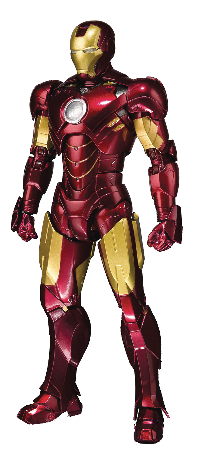 AUG178725 MARVEL IRON MAN MARK IV HALL OF ARMOR S.H.FIGUARTS AF Previews World