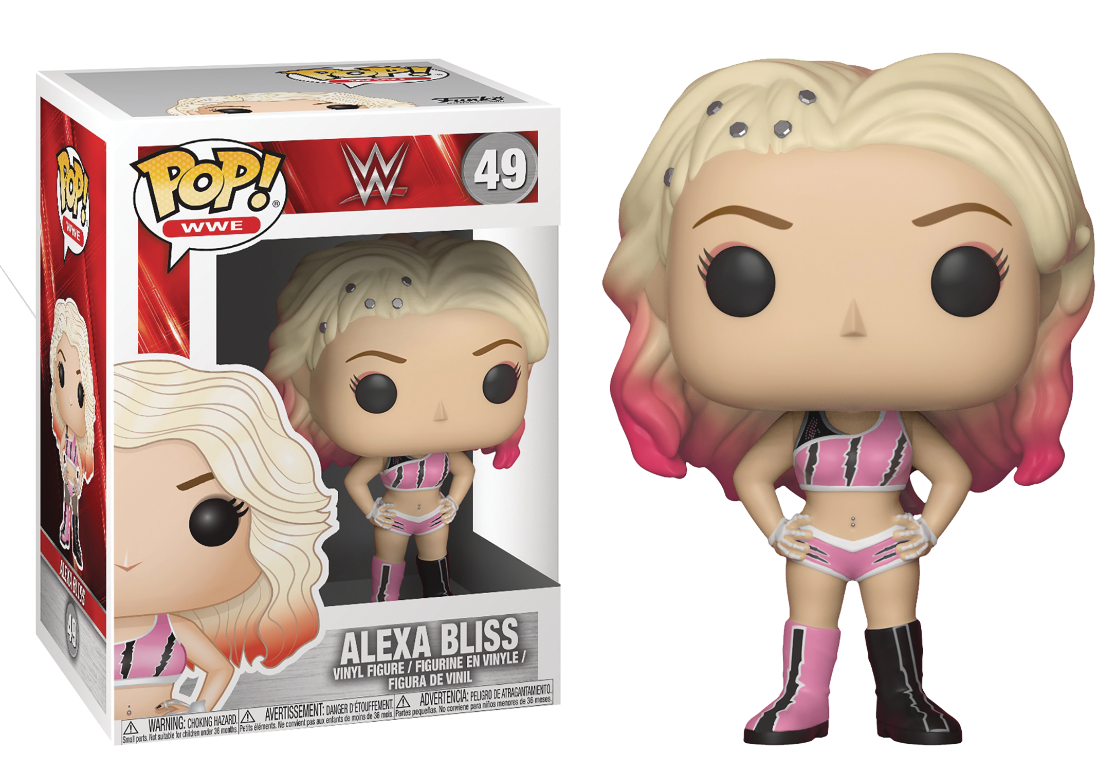 日本製 Funko POP WWE アレクサ・ブリス Alexa Bliss サイン入り | mts
