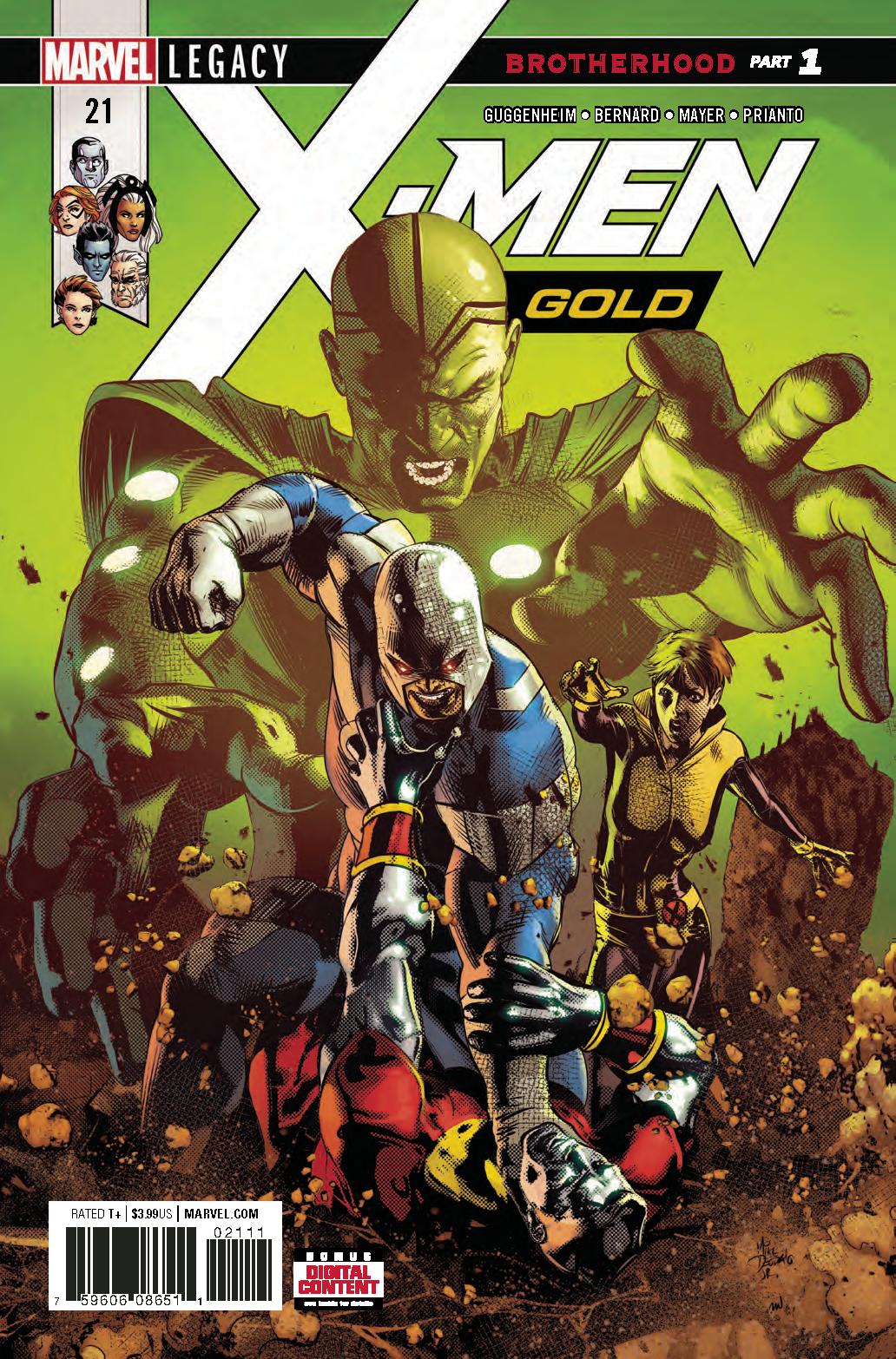 X-MEN GOLD #21 LEG