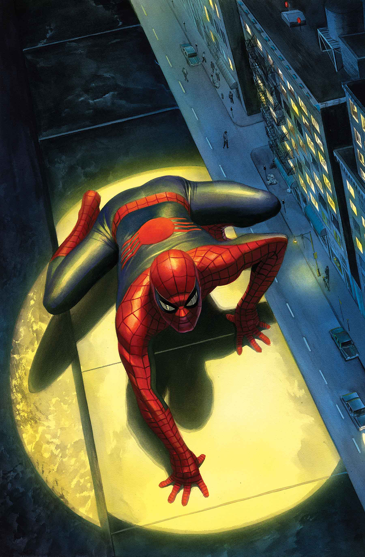 Peter parker spectacular spider-man #300 alex ross var leg.