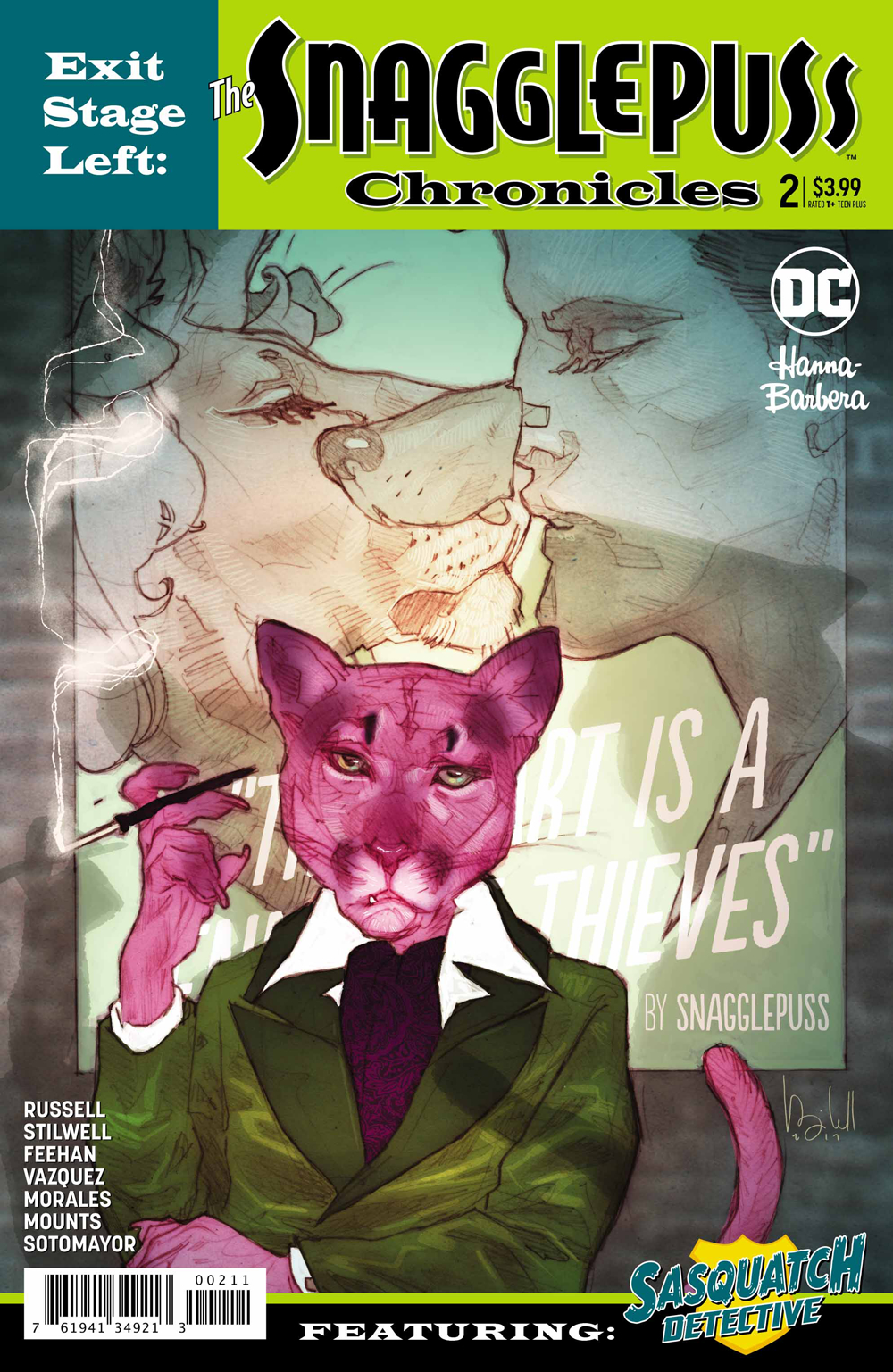 EXIT STAGE LEFT THE SNAGGLEPUSS CHRONICLES #2 (OF 6)