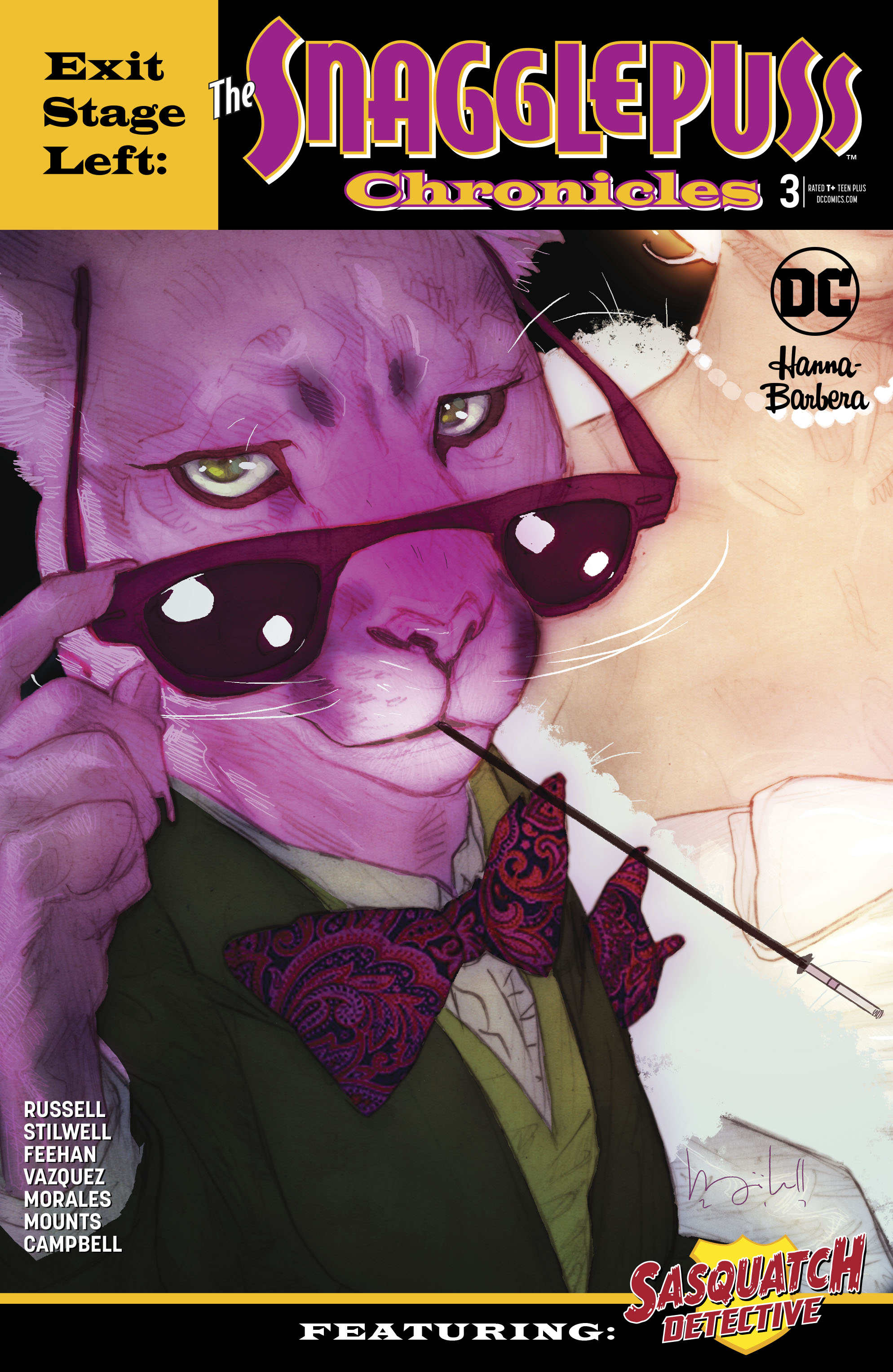 EXIT STAGE LEFT THE SNAGGLEPUSS CHRONICLES #3 (OF 6)